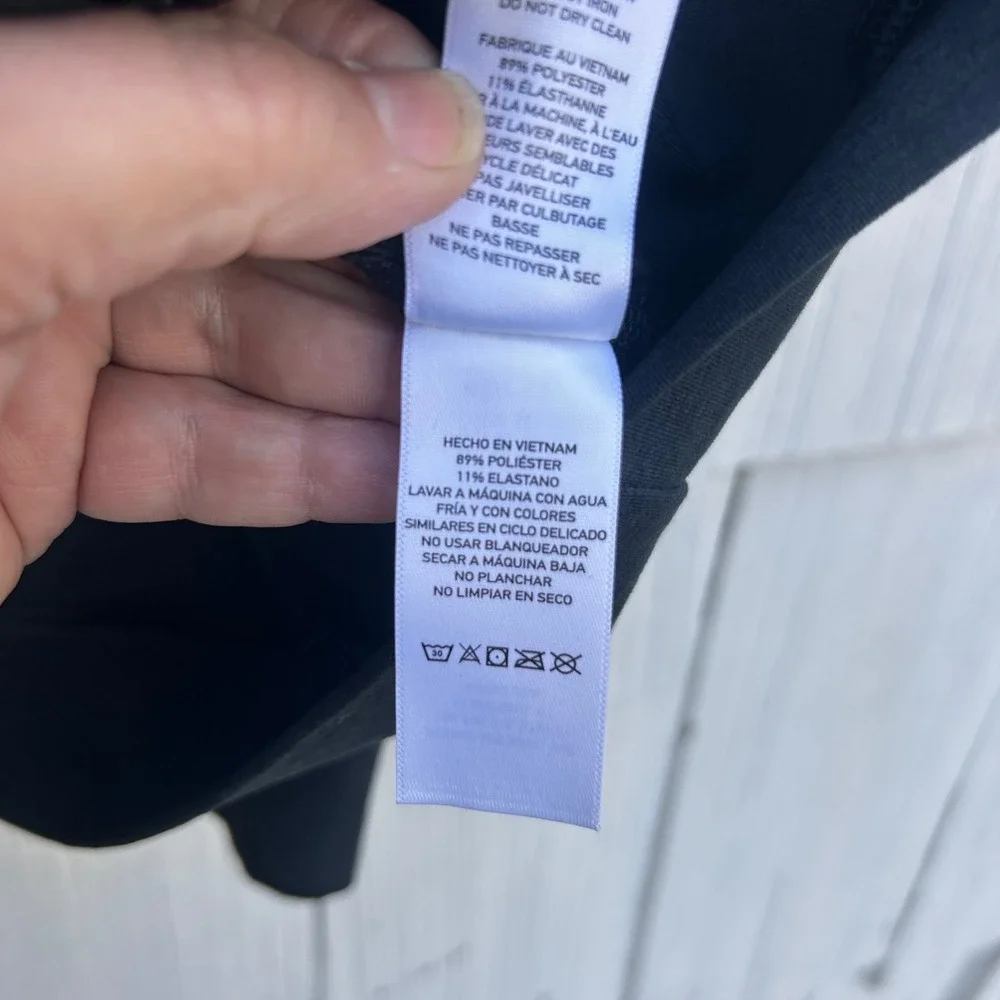 Rhone Out Of Office Full Zip Hoodie Mens LGreen Grey Performance Activewear - Picture 6 of 9